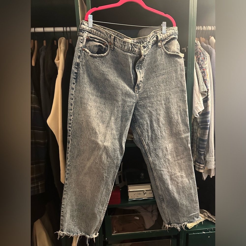 Abercrombie high rise jeans